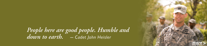 Cadet John Heisler